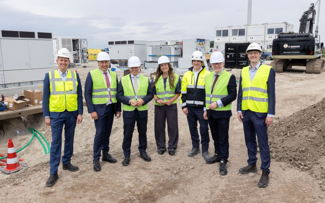 Staatssecretaris bezoekt GreenPowerBank Dronten