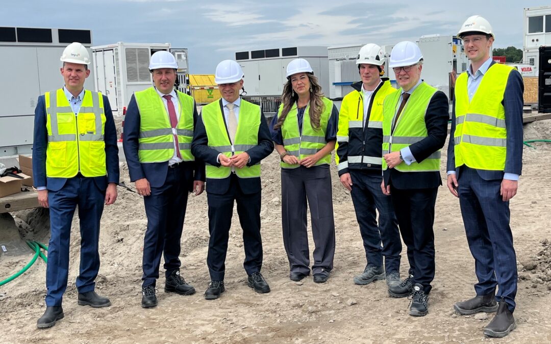 Staatssecretaris bezoekt GreenPowerBank Dronten